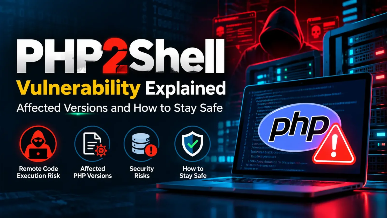 PHP2Shell Vulnerability Explained: Affected Versions and How to Stay Safe — Featured Cover Image